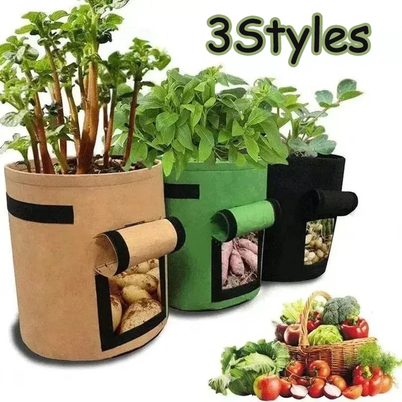 Agriculture Vertical Farming - 3 stili feltro pianta coltiva borse