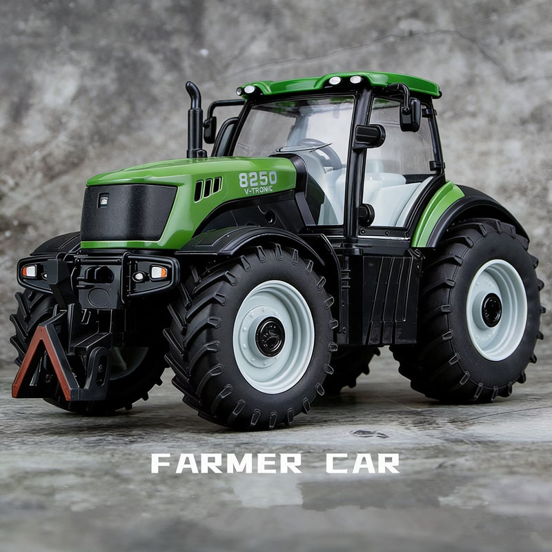 Agriculture Farming Vehicles - Modellino di Trattore in Lega 1/30,