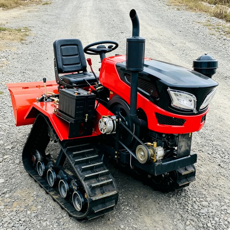 Farming Equipment For Agriculture - Trattore Rotativo Cingolato Mini Personalizzato di