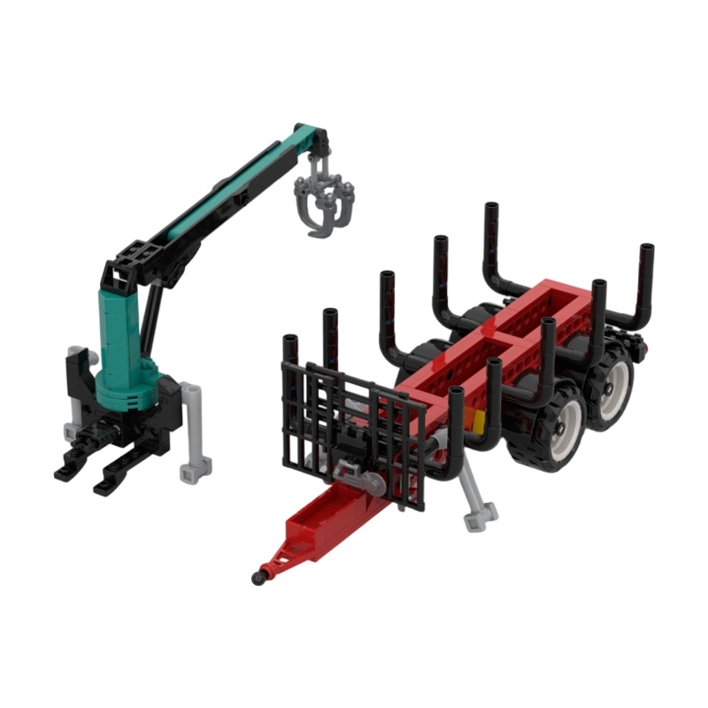 Agriculture Farming Vehicles - Blocchi da Costruzione City Tractor MOC,