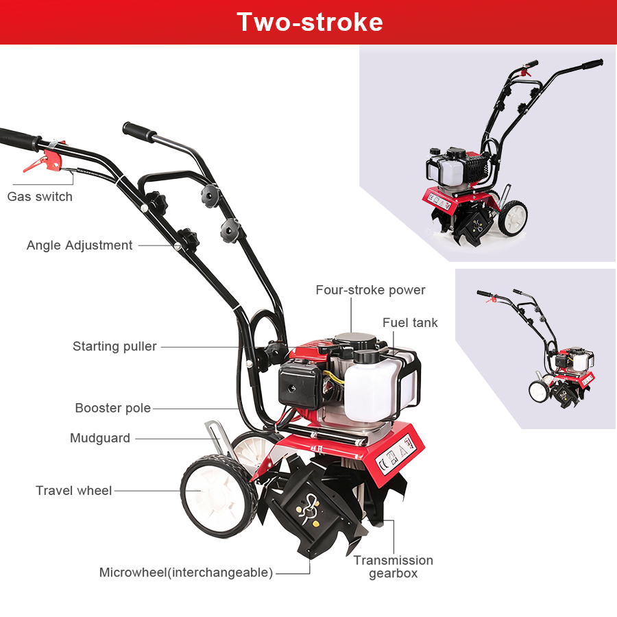 Micro Coltivatore a Benzina Tu - Farming Tools For Agriculture recensione e prezzo