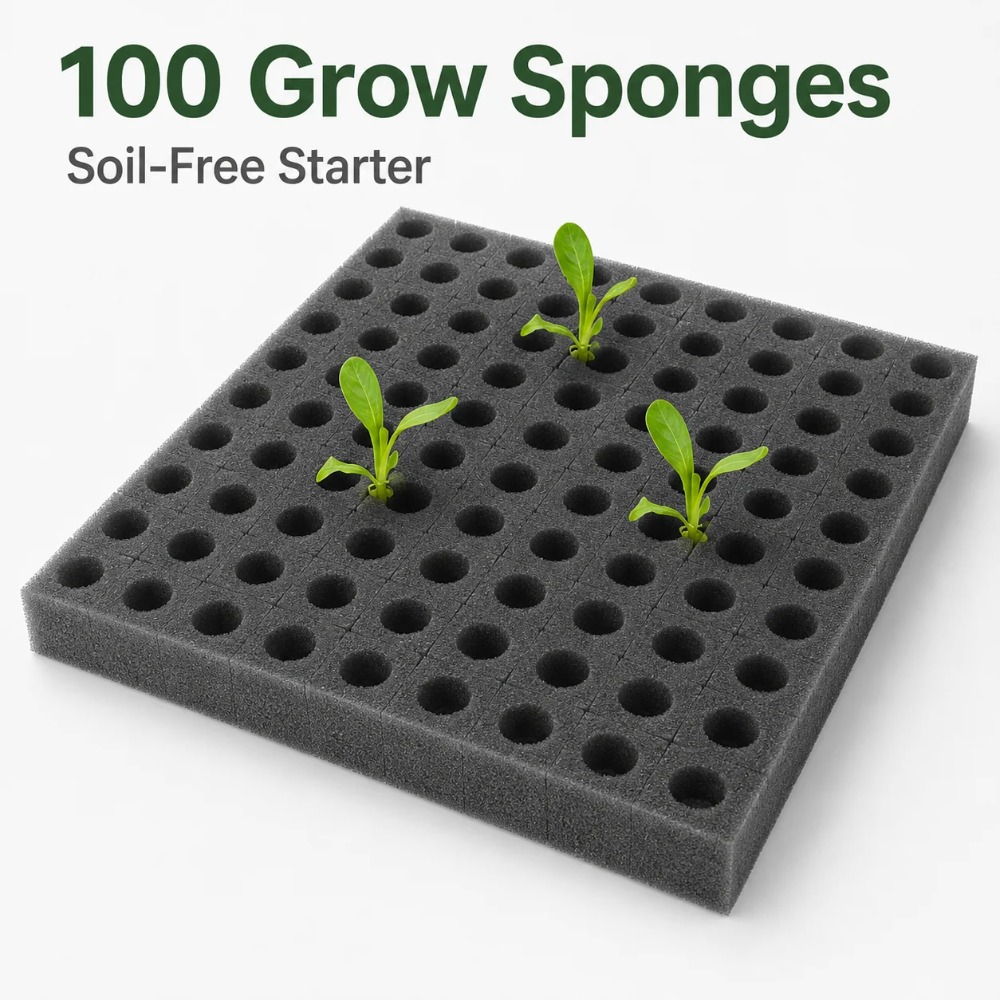 100 Pezzi di Spugne per Piante - Nursery Plug Tray recensione e prezzo