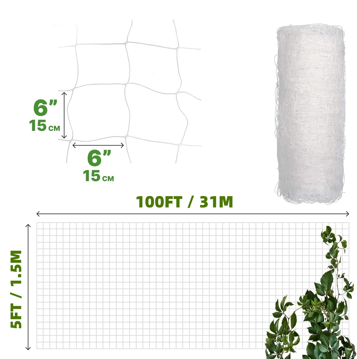 Rete a traliccio in plastica 4 - Agriculture Vertical Farming recensione e prezzo